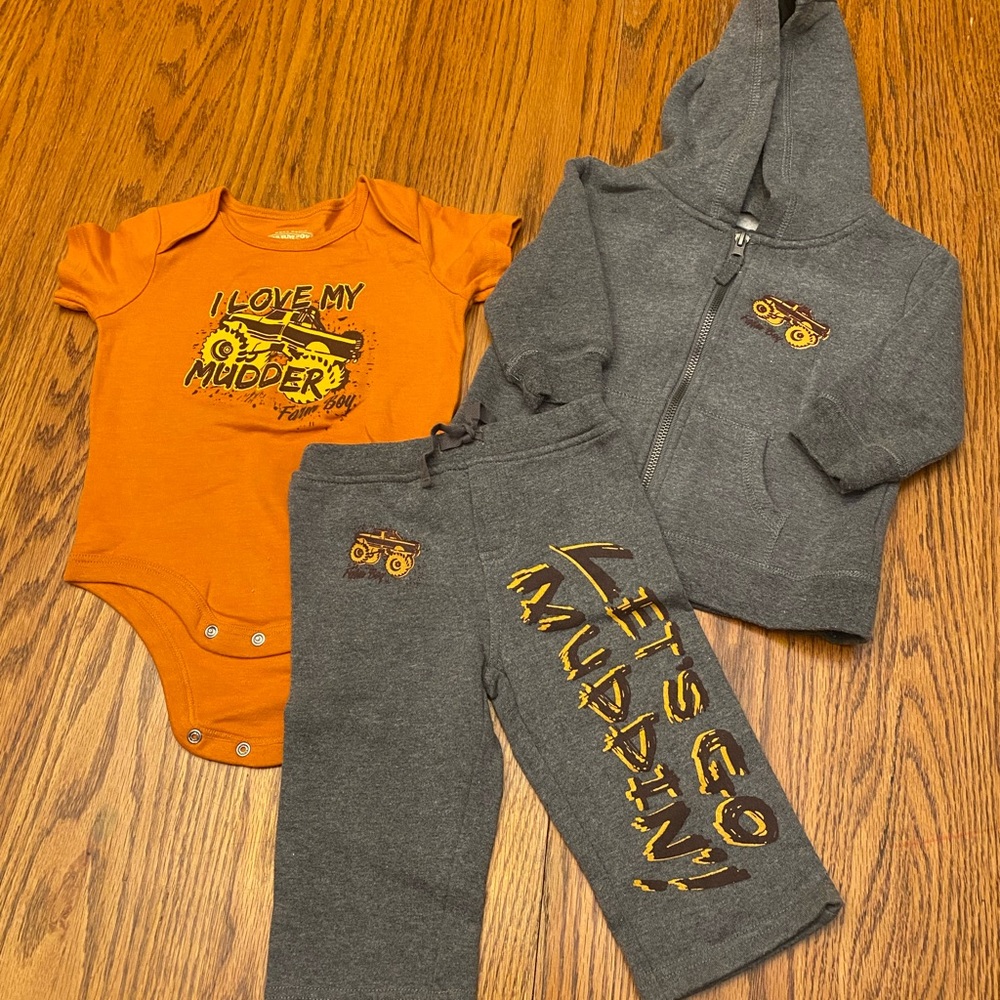 Farm Boy “Let’s Go Muddin!” Outfit